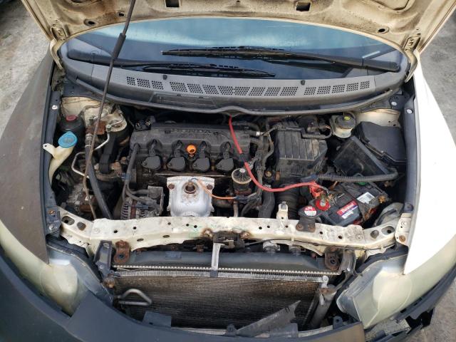 2HGFA16629H346327 - 2009 HONDA CIVIC LX-S Սպիտակ լուսանկար 11