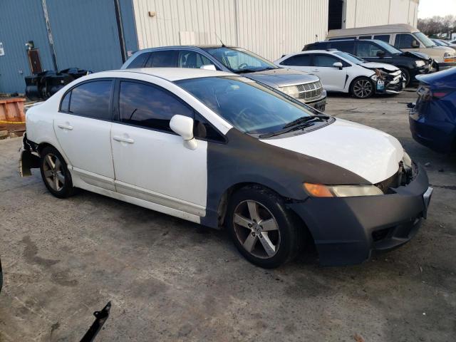 2HGFA16629H346327 - 2009 HONDA CIVIC LX-S WHITE photo 4