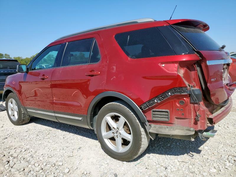 1FM5K7D86JGA54593 - 2018 FORD EXPLORER XLT Bordeaux photo 2
