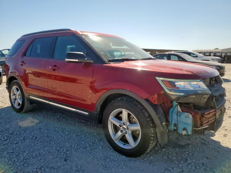 1FM5K7D86JGA54593 - 2018 FORD EXPLORER XLT Bordeaux photo 4