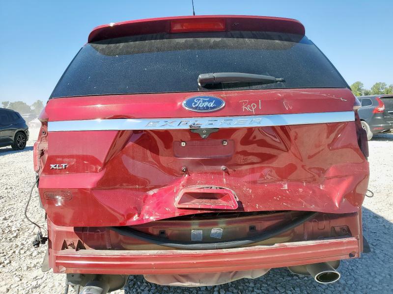 1FM5K7D86JGA54593 - 2018 FORD EXPLORER XLT Bordeaux photo 6