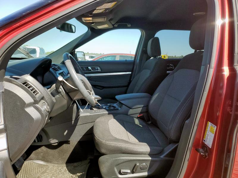 1FM5K7D86JGA54593 - 2018 FORD EXPLORER XLT Bordeaux photo 7