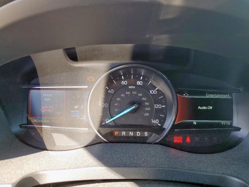 1FM5K7D86JGA54593 - 2018 FORD EXPLORER XLT Bordeaux photo 9