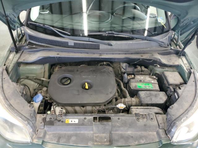 KNDJP3A5XE7008794 - 2014 KIA SOUL + GREEN photo 11