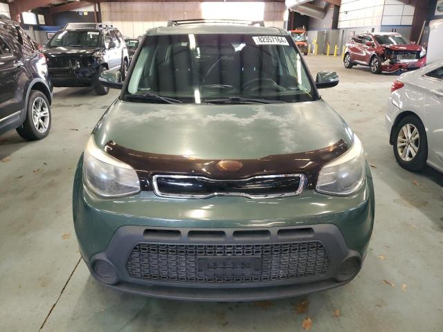 KNDJP3A5XE7008794 - 2014 KIA SOUL + GREEN photo 5