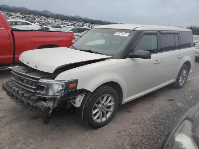 2FMGK5B84DBD35870 - 2013 FORD FLEX SE WHITE photo 1