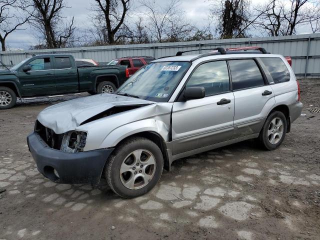 JF1SG65684H729963 - 2004 SUBARU FORESTER 2.5XS GRAY photo 1