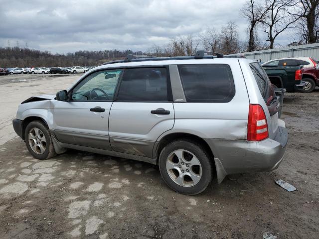 JF1SG65684H729963 - 2004 SUBARU FORESTER 2.5XS GRAY photo 2