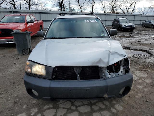 JF1SG65684H729963 - 2004 SUBARU FORESTER 2.5XS Серый фото 5