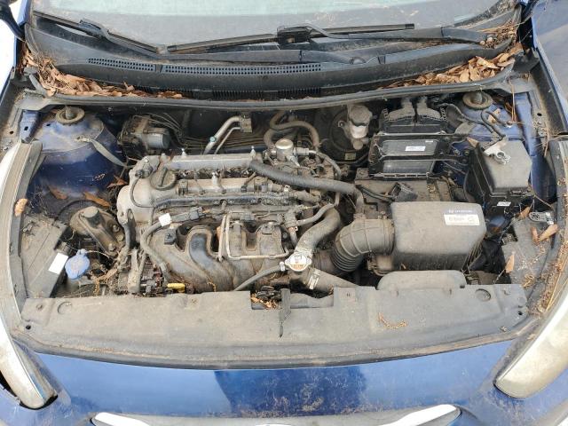 KMHCT4AE4HU170237 - 2017 HYUNDAI ACCENT SE BLUE photo 11