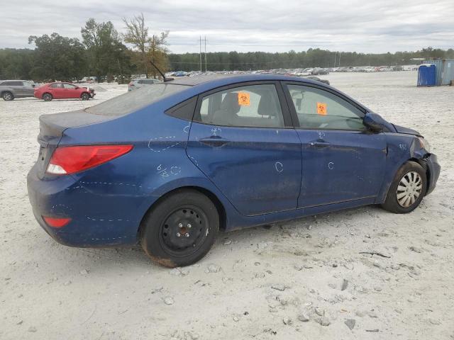 KMHCT4AE4HU170237 - 2017 HYUNDAI ACCENT SE BLUE photo 3
