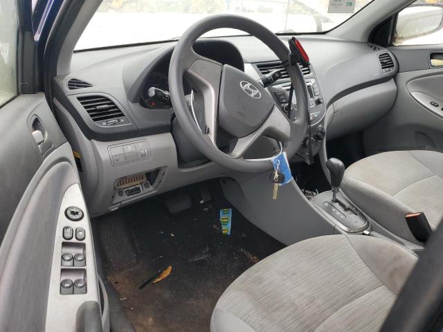 KMHCT4AE4HU170237 - 2017 HYUNDAI ACCENT SE BLUE photo 8