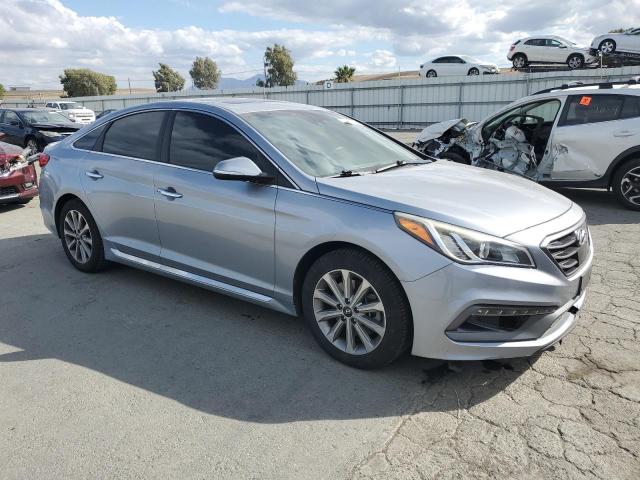 5NPE34AF5HH512942 - 2017 HYUNDAI SONATA SPORT SILVER photo 4