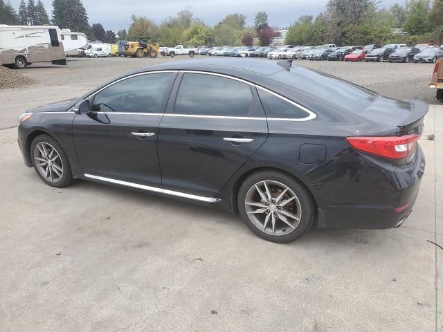5NPE34AB6FH219433 - 2015 HYUNDAI SONATA SPORT შავი ფოტო 2