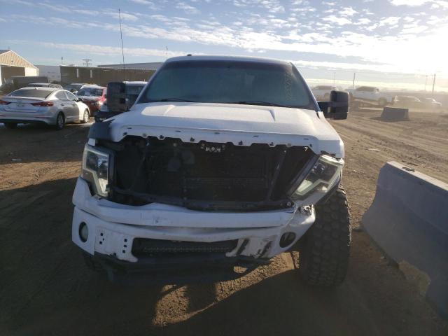 1FTFW1EV2AKE49639 - 2010 FORD F150 SUPERCREW WHITE photo 5