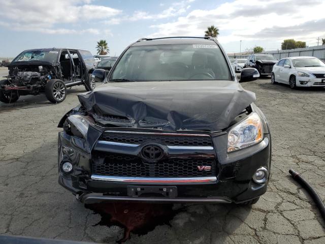 JTMXK4DV2A5026738 - 2010 TOYOTA RAV4 LIMITED შავი ფოტო 5