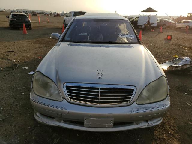 WDBNG73J11A182042 - 2001 MERCEDES-BENZ S 55 AMG SILVER photo 5