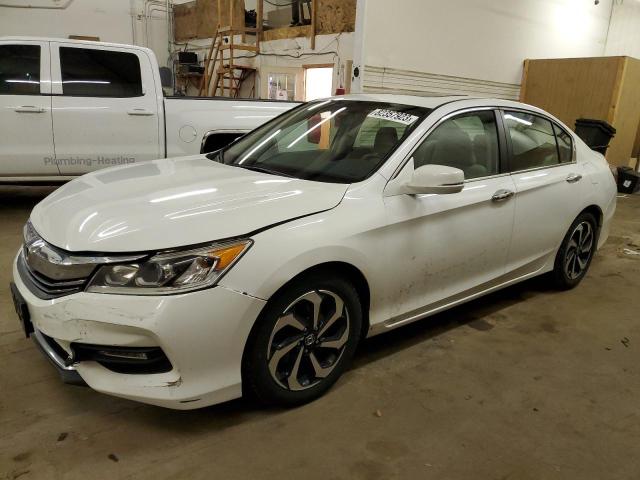 1HGCR2F8XGA002730 - 2016 HONDA ACCORD EXL WHITE photo 1