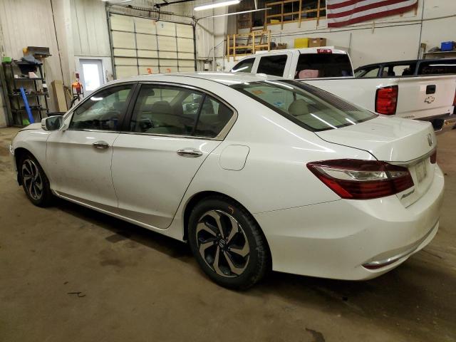 1HGCR2F8XGA002730 - 2016 HONDA ACCORD EXL WHITE photo 2