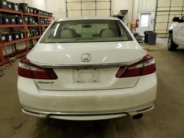 1HGCR2F8XGA002730 - 2016 HONDA ACCORD EXL WHITE photo 6