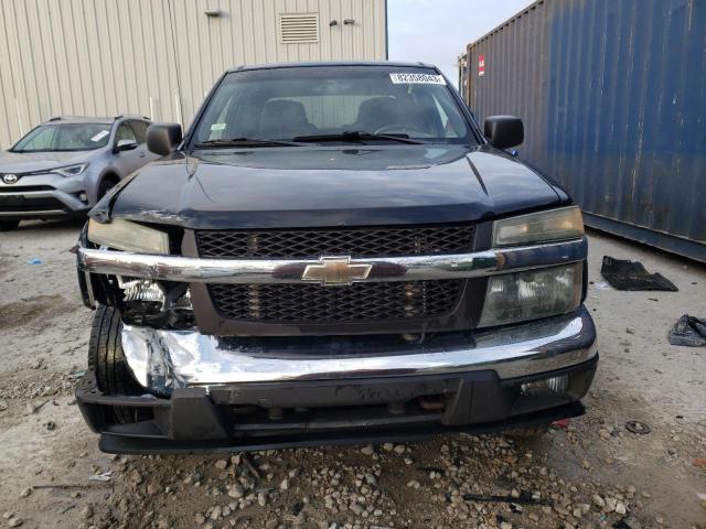 1GCDS136558244589 - 2005 CHEVROLET COLORADO BLACK photo 5