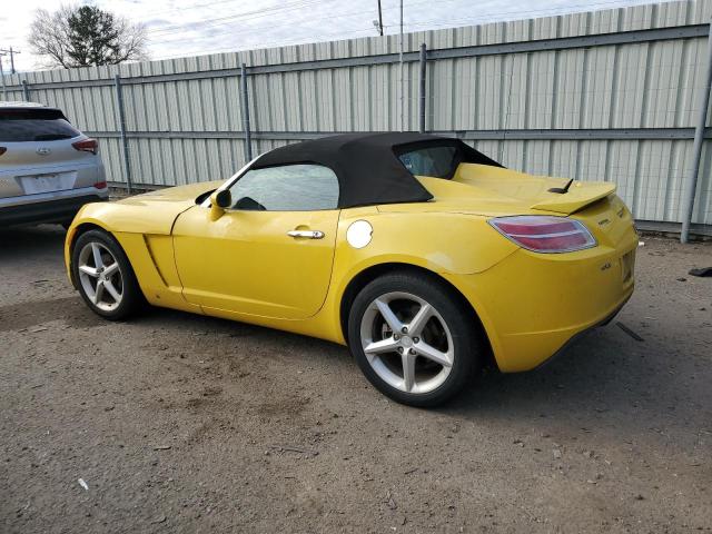 1G8MB35B78Y132929 - 2008 SATURN SKY YELLOW photo 2