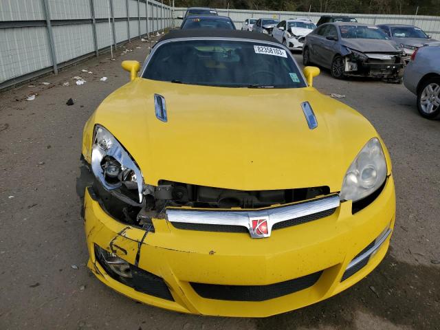 1G8MB35B78Y132929 - 2008 SATURN SKY YELLOW photo 5