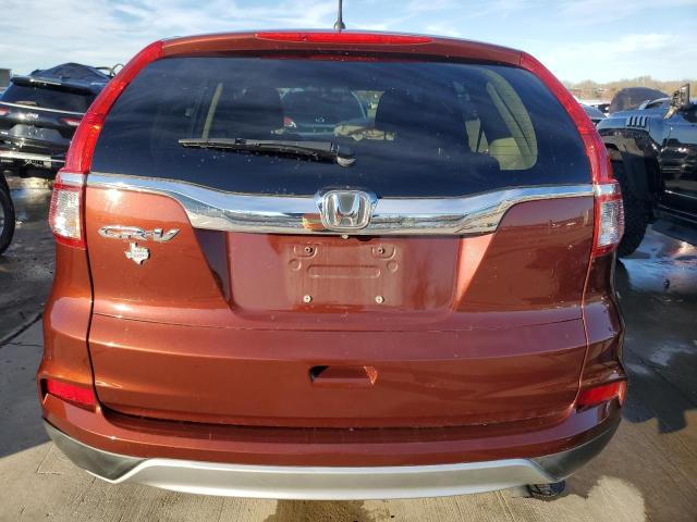 3CZRM3H52FG700596 - 2015 HONDA CR-V EX BURGUNDY photo 6