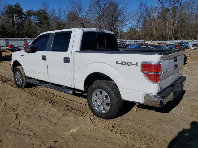 1FTFW1EF6DFD44091 - 2013 FORD F150 SUPERCREW WHITE photo 2