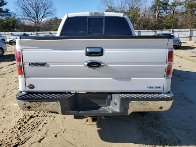 1FTFW1EF6DFD44091 - 2013 FORD F150 SUPERCREW WHITE photo 6