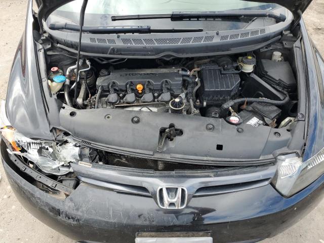 2HGFG11836H503155 - 2006 HONDA CIVIC EX BLACK photo 11