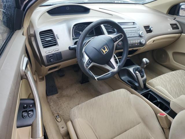 2HGFG11836H503155 - 2006 HONDA CIVIC EX BLACK photo 8