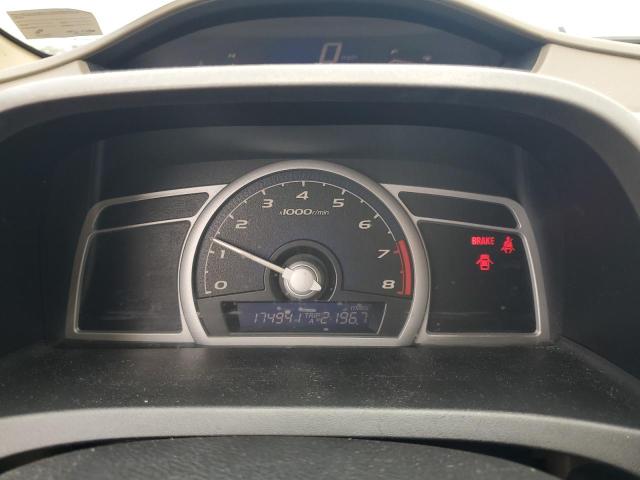 2HGFG11836H503155 - 2006 HONDA CIVIC EX BLACK photo 9