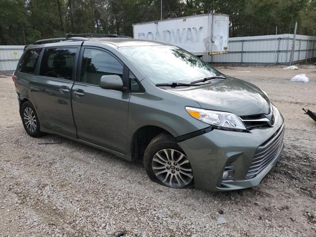 5TDYZ3DC0LS071375 - 2020 TOYOTA SIENNA XLE GREEN photo 4