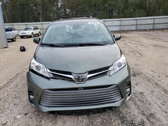 5TDYZ3DC0LS071375 - 2020 TOYOTA SIENNA XLE GREEN photo 5