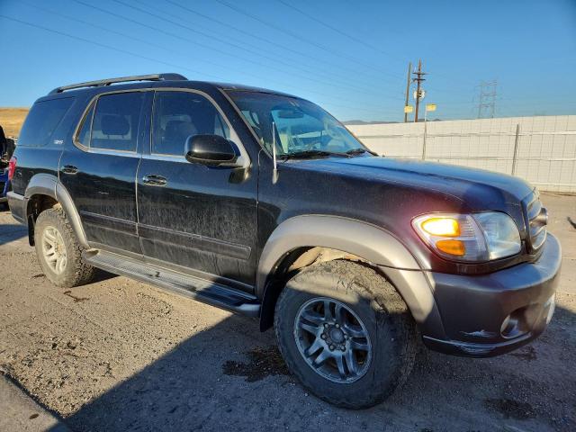 5TDBT44A04S208456 - 2004 TOYOTA SEQUOIA SR5 黑色 照片 4