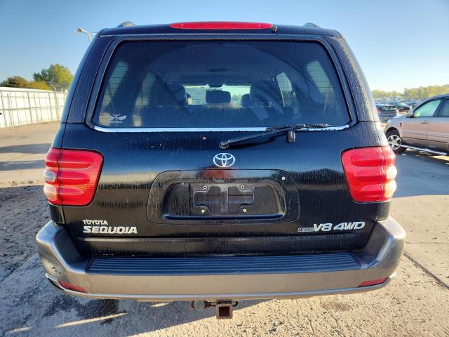 5TDBT44A04S208456 - 2004 TOYOTA SEQUOIA SR5 黑色 照片 6