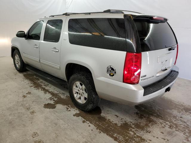 1GKUKKE38AR167704 - 2010 GMC YUKON XL K1500 SLT SILVER photo 2