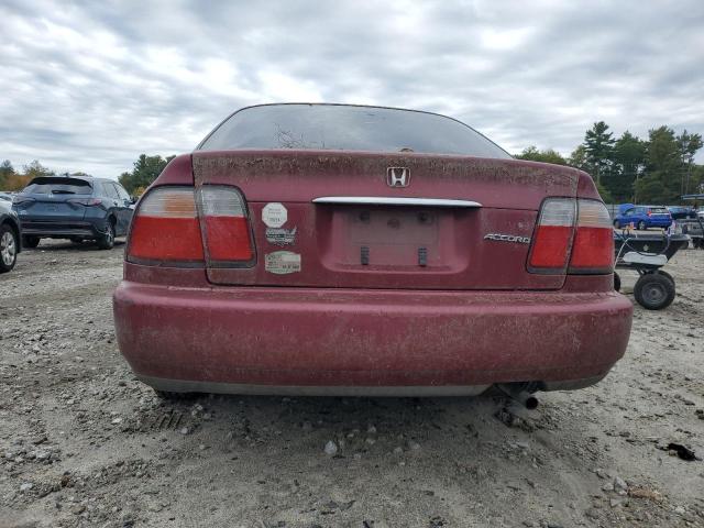 1HGCD5631VA013813 - 1997 HONDA ACCORD LX RED photo 6