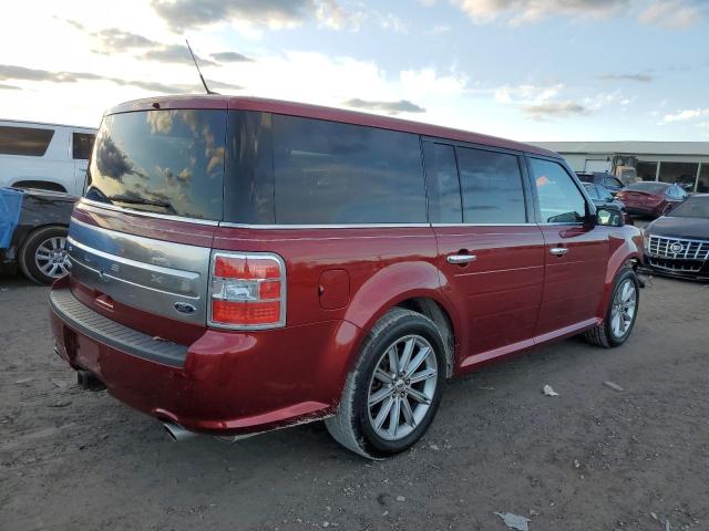 2FMGK5D82HBA03932 - 2017 FORD FLEX LIMITED RED photo 3