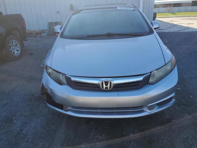 2HGFB2F86CH568140 - 2012 HONDA CIVIC EX SILVER photo 5