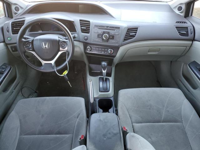 2HGFB2F86CH568140 - 2012 HONDA CIVIC EX SILVER photo 8