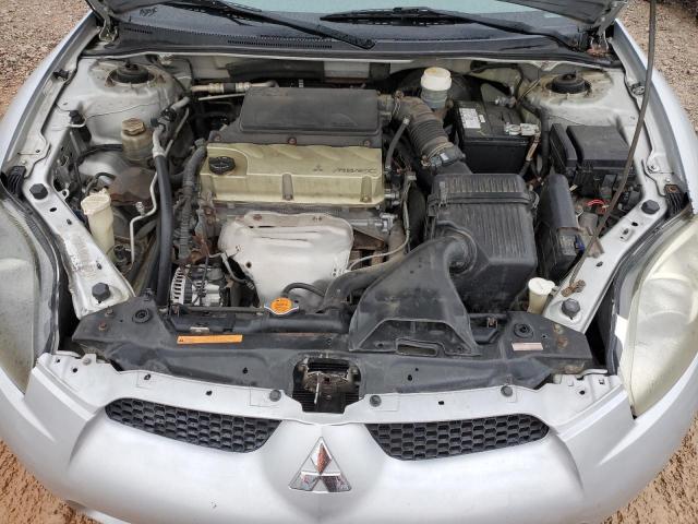 4A3AK24F37E039331 - 2007 MITSUBISHI ECLIPSE GS SILVER photo 11