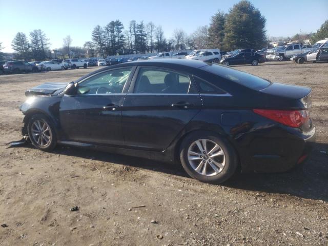 5NPEB4AC9EH849585 - 2014 HYUNDAI SONATA GLS BLACK photo 2