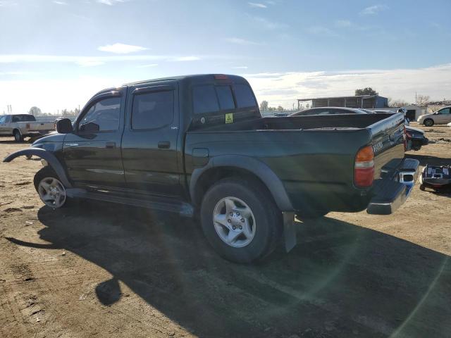 5TEGN92N83Z164615 - 2003 TOYOTA TACOMA DOUBLE CAB PRERUNNER GREEN photo 2