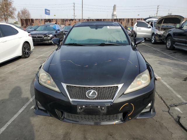 JTHBF5C29B5147214 - 2011 LEXUS IS 250 BLACK photo 5