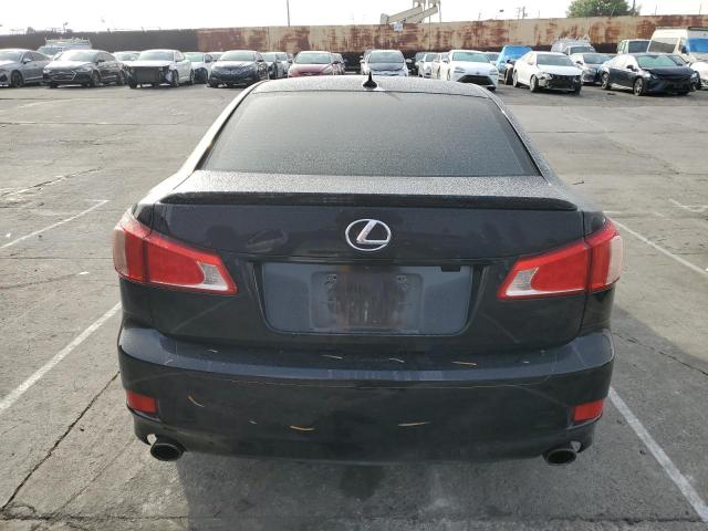 JTHBF5C29B5147214 - 2011 LEXUS IS 250 BLACK photo 6