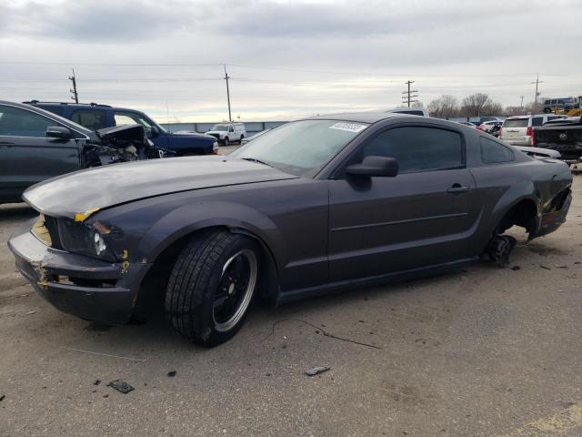 1ZVFT80N765152460 - 2006 FORD MUSTANG GRAY photo 1