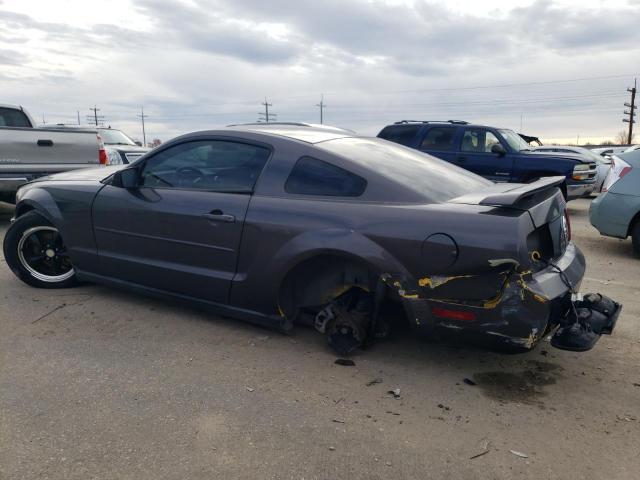 1ZVFT80N765152460 - 2006 FORD MUSTANG GRAY photo 2