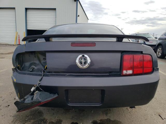 1ZVFT80N765152460 - 2006 FORD MUSTANG GRAY photo 6